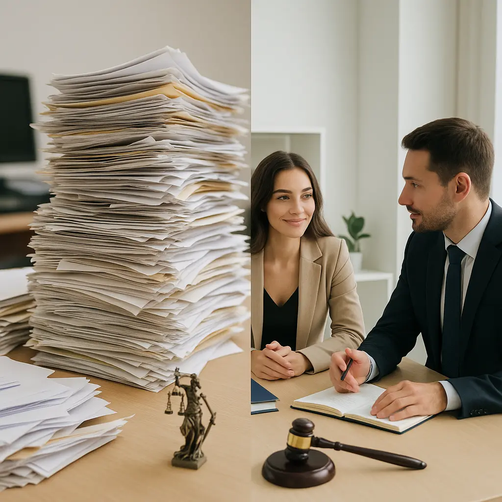 Organized Divorce Strategy Meeting Bangalore Family Lawyer