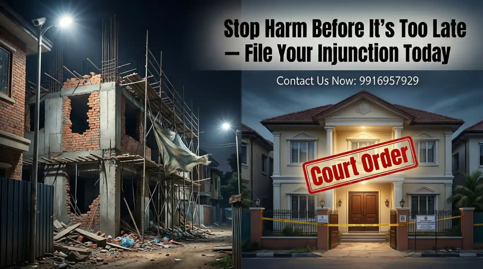 When Should You Seek an Injunction in Bangalore? Common Scenarios