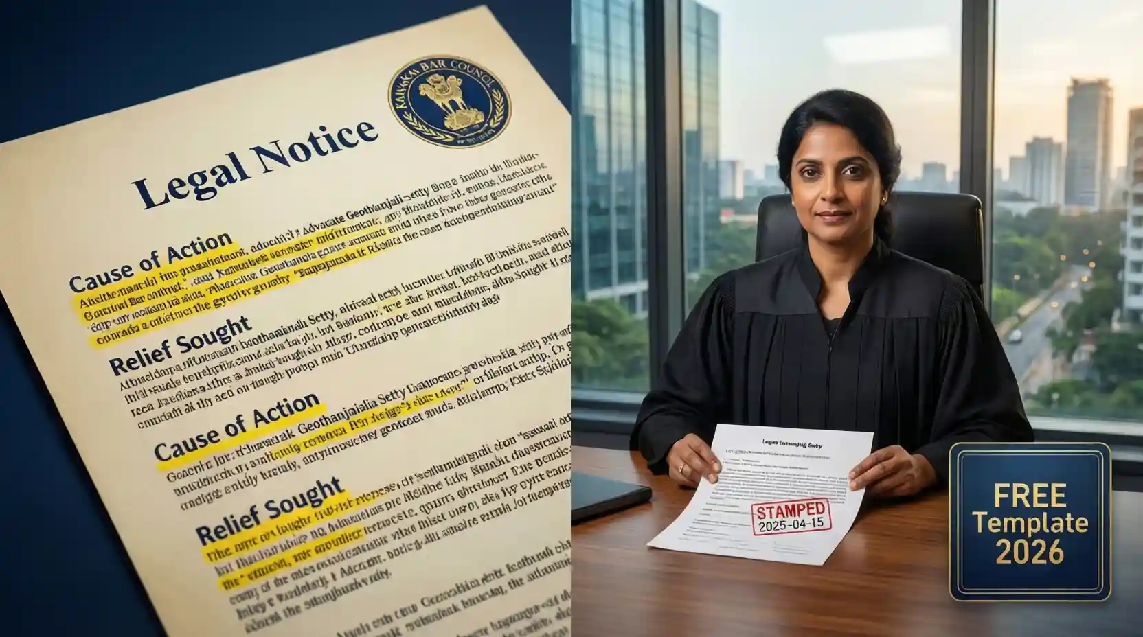 Free Legal Notice Template: The Definitive Demand Notice Guide for 2026 [Expert Drafts & Bangalore Legal Insights]