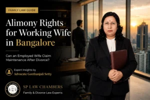Alimony Rights for Working Wife in Bangalore