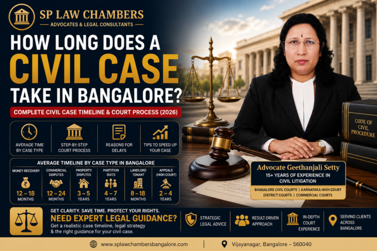 Civil Case Timeline Bangalore