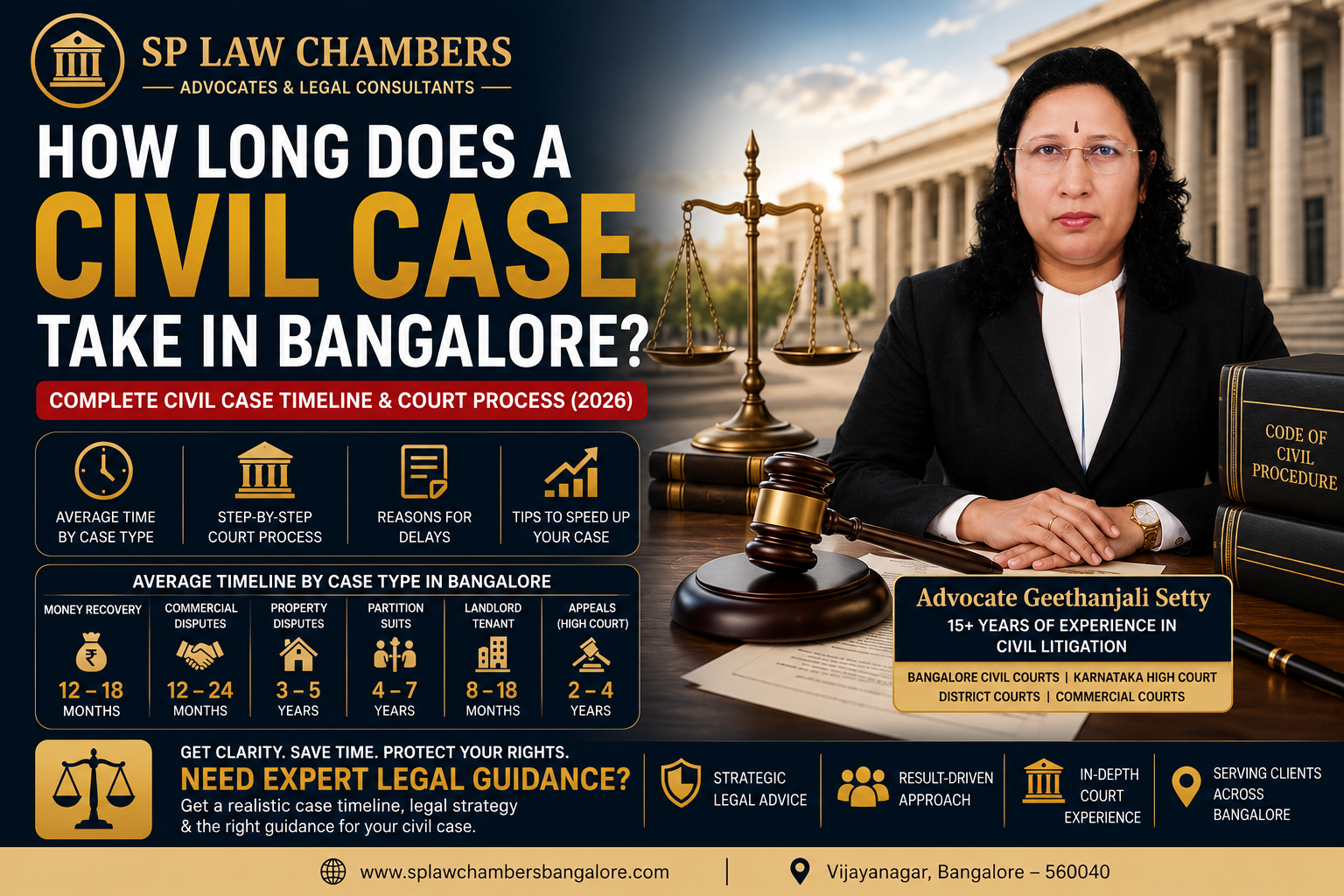 Civil Case Timeline Bangalore